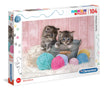 Clementoni - Sweet Kittens (104-Piece Puzzle)