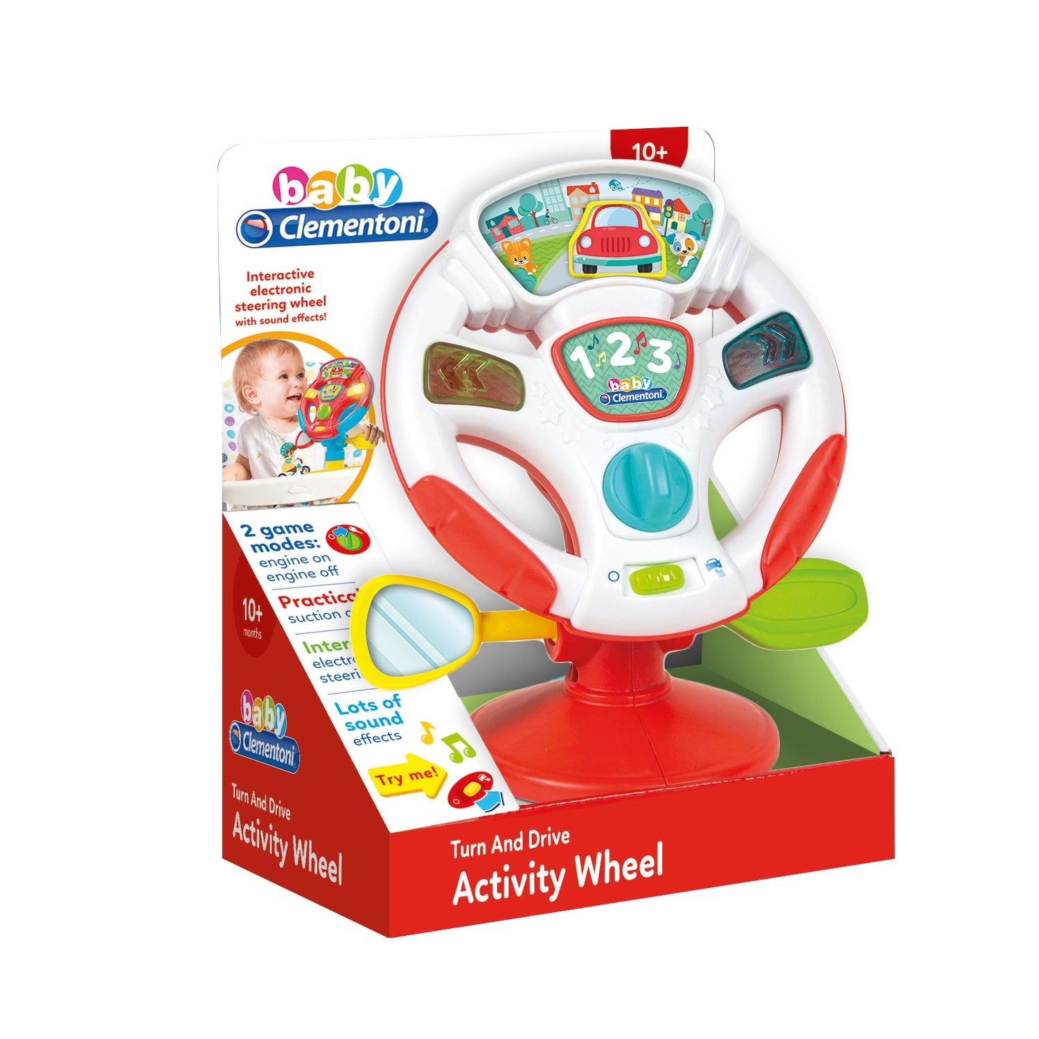 Clementoni - Turn And Drive Activity Wheel