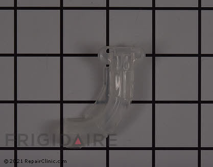 Clip de tuyau de réfrigérateur Frigidaire 242200102, coude à 90 degrés