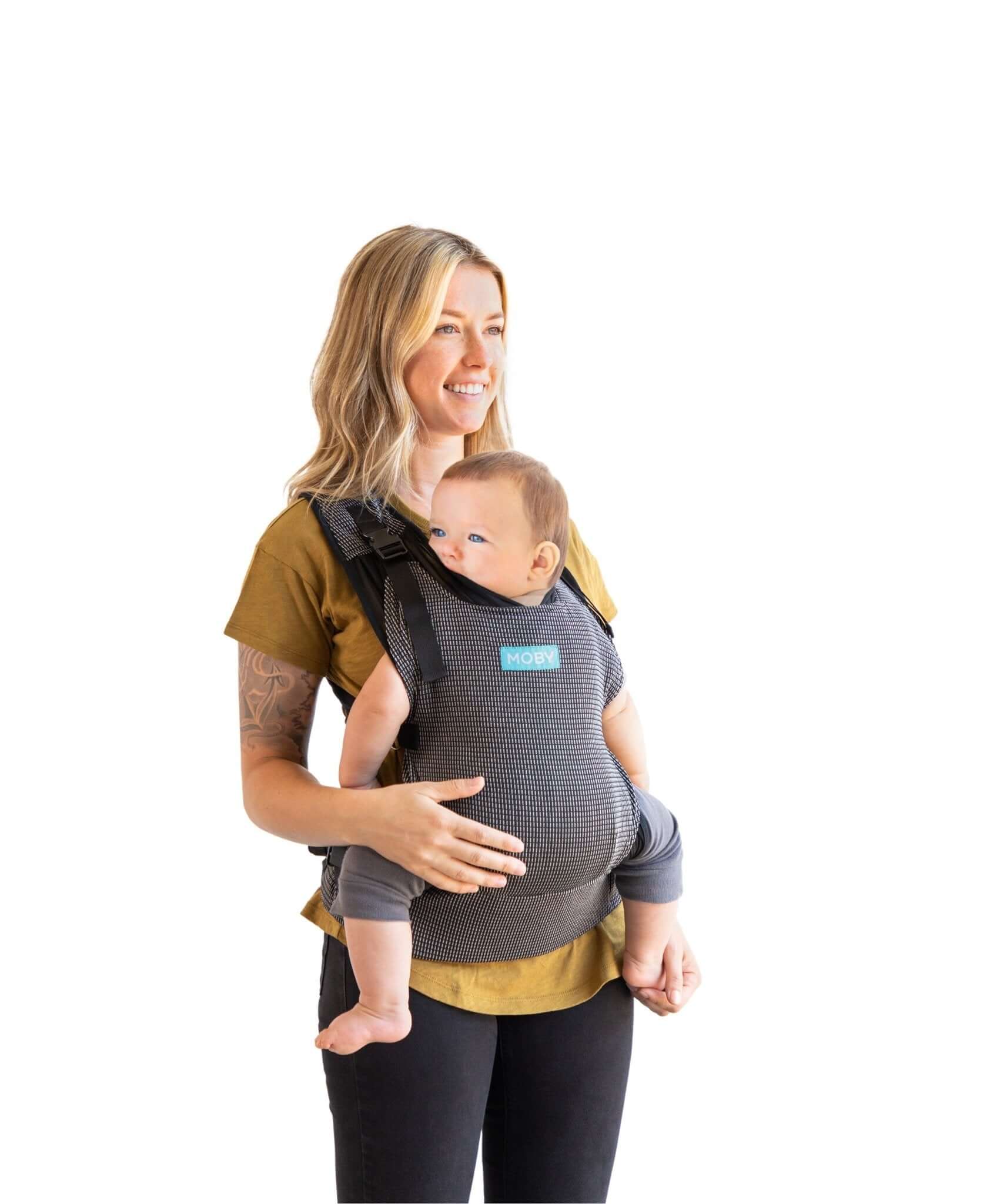 Moby Cloud Hybrid Baby Carrier - High Rise