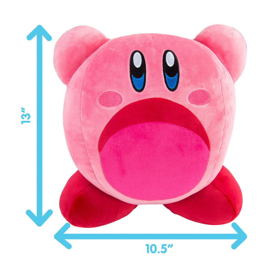 Club Mocchi- Mocchi- Inhaling Kirby Mega Plush Toy, 13 inch