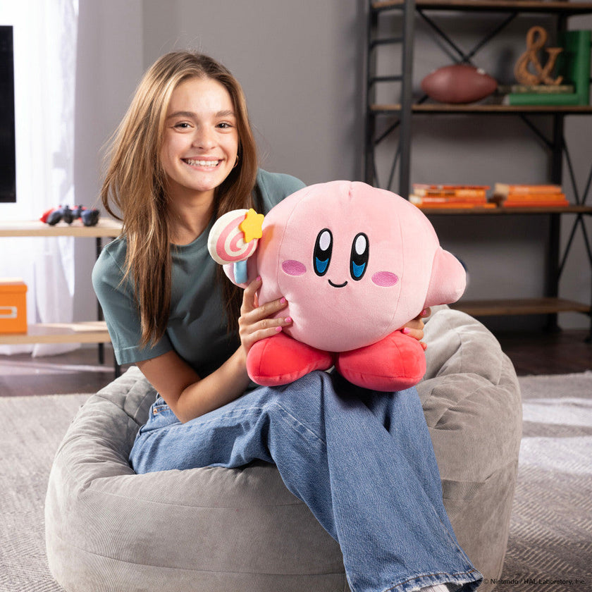 Club Mocchi-Mocchi - Kirby™ – Invincible Candy – Mega Plush Toy – 15 inch