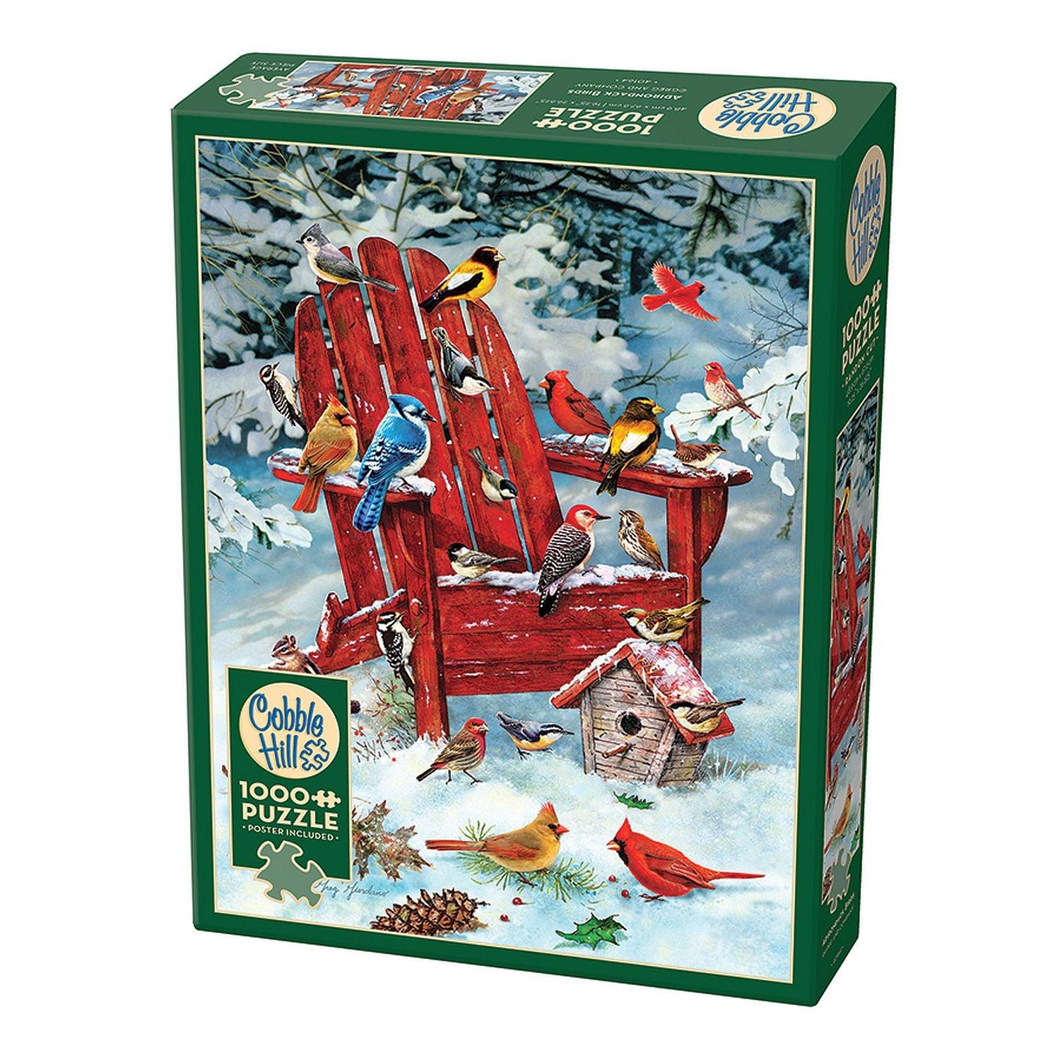 Cobble Hill - Adirondack Birds (1000-Piece Puzzle)