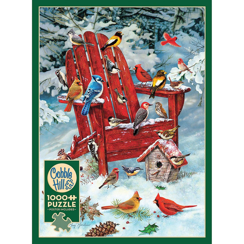 Cobble Hill - Adirondack Birds (1000-Piece Puzzle)