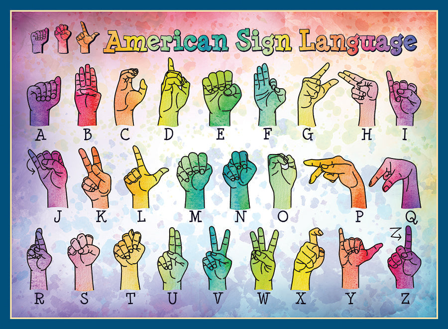 Cobble Hill - American Sign Language (500-Piece Puzzle)