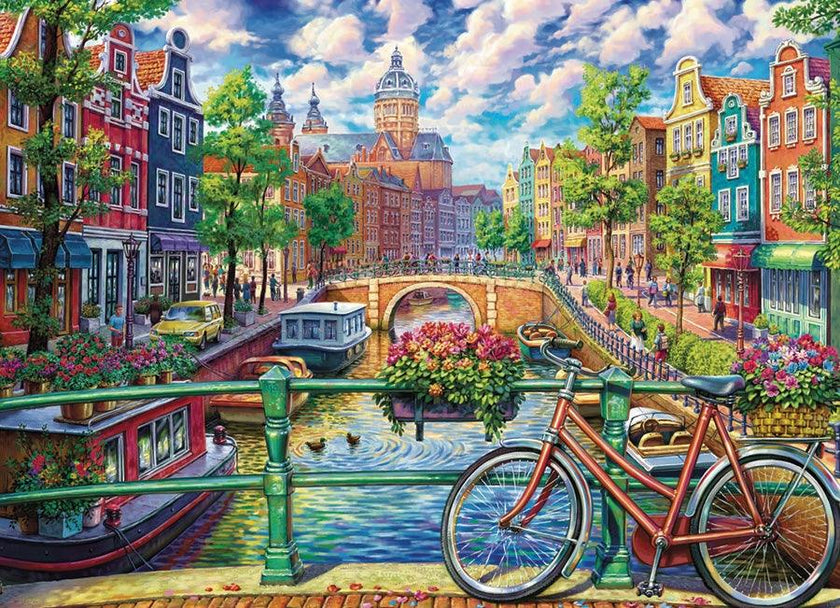 Cobble Hill - Amsterdam Canal (1000-Piece Puzzle)