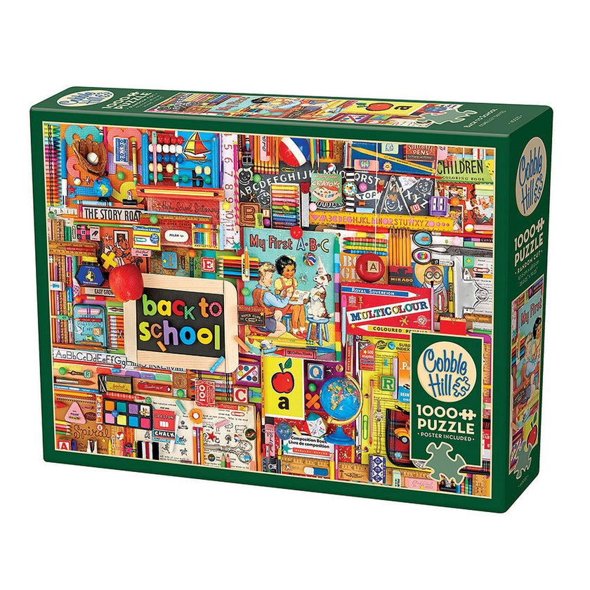 Cobble Hill - Retour à l'école (Jigsaw Puzzle 1000 pièces)
