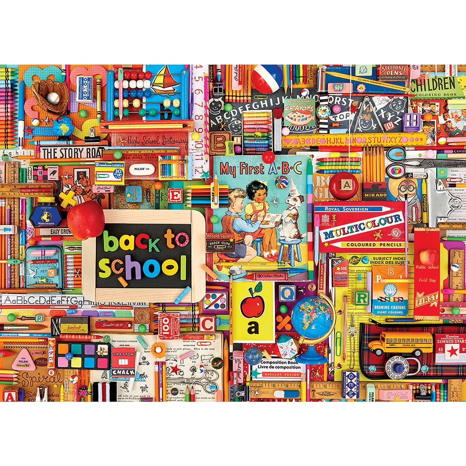 Cobble Hill - Retour à l'école (Jigsaw Puzzle 1000 pièces)