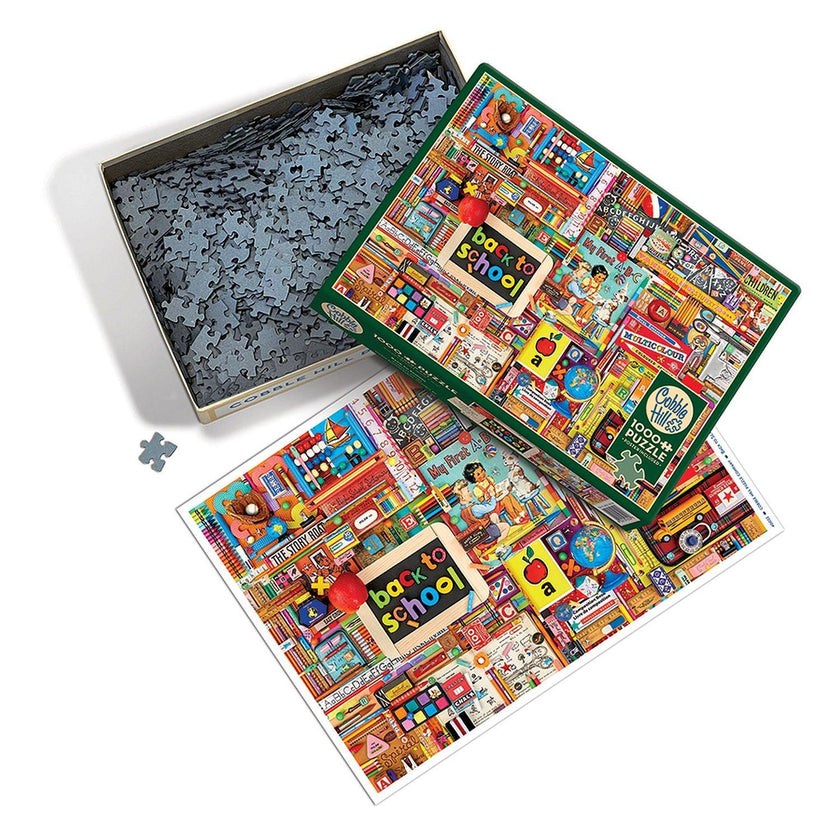 Cobble Hill - Retour à l'école (Jigsaw Puzzle 1000 pièces)