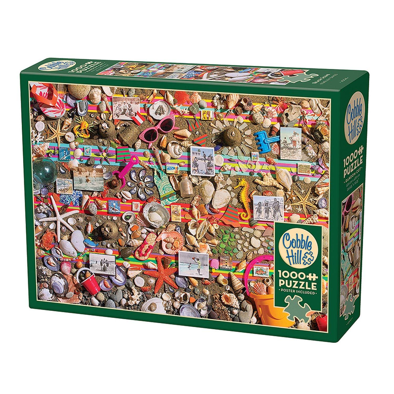 Cobble Hill - Beach Scene (1000-Piece Puzzle)