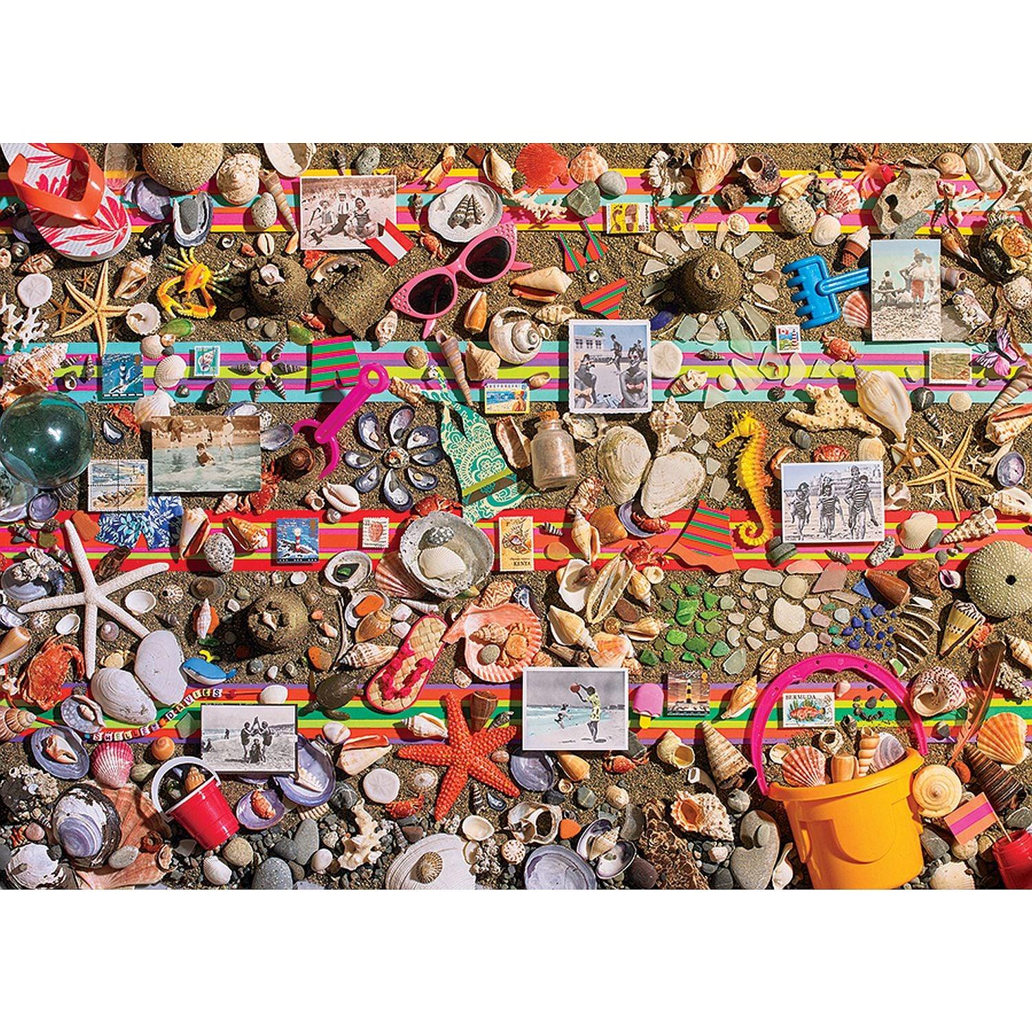 Cobble Hill - Beach Scene (1000-Piece Puzzle)