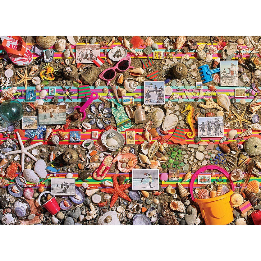 Cobble Hill - Beach Scene (1000-Piece Puzzle)