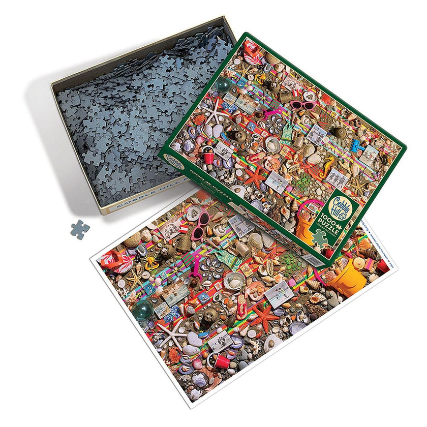 Cobble Hill - Beach Scene (1000-Piece Puzzle)