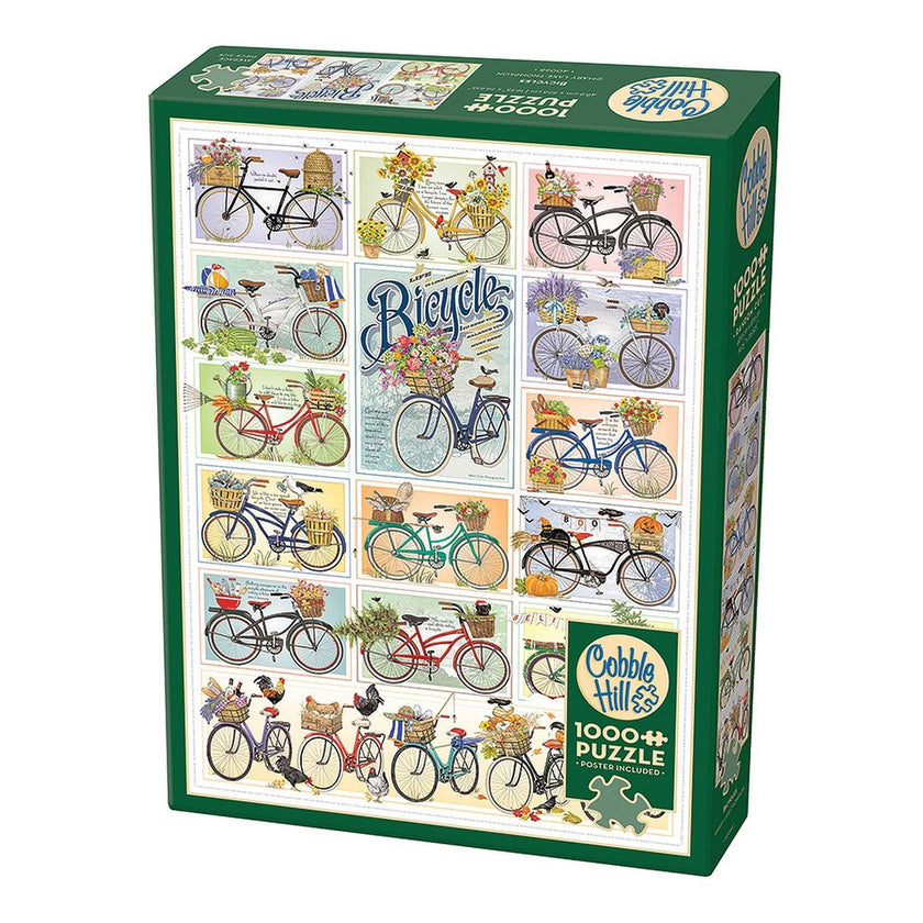 Cobble Hill - Bicycles (1000-Piece Puzzle)