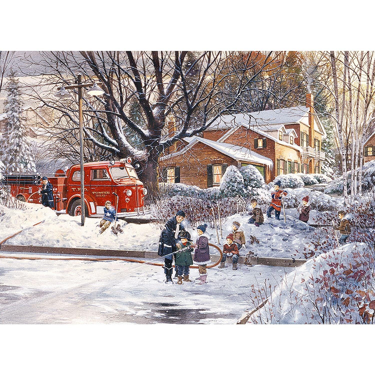 Cobble Hill - Big Game Tomorrow (500-Piece Puzzle)