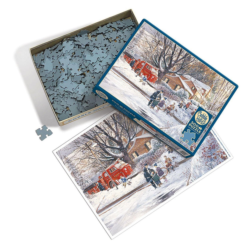 Cobble Hill - Big Game Tomorrow (500-Piece Puzzle)