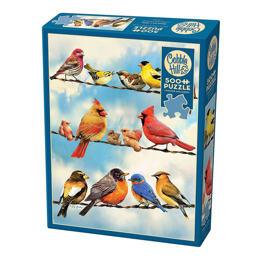 Cobble Hill - Birds On Wire (500-Piece Puzzle)