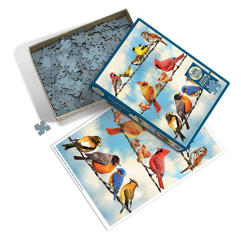 Cobble Hill - Birds On Wire (500-Piece Puzzle)