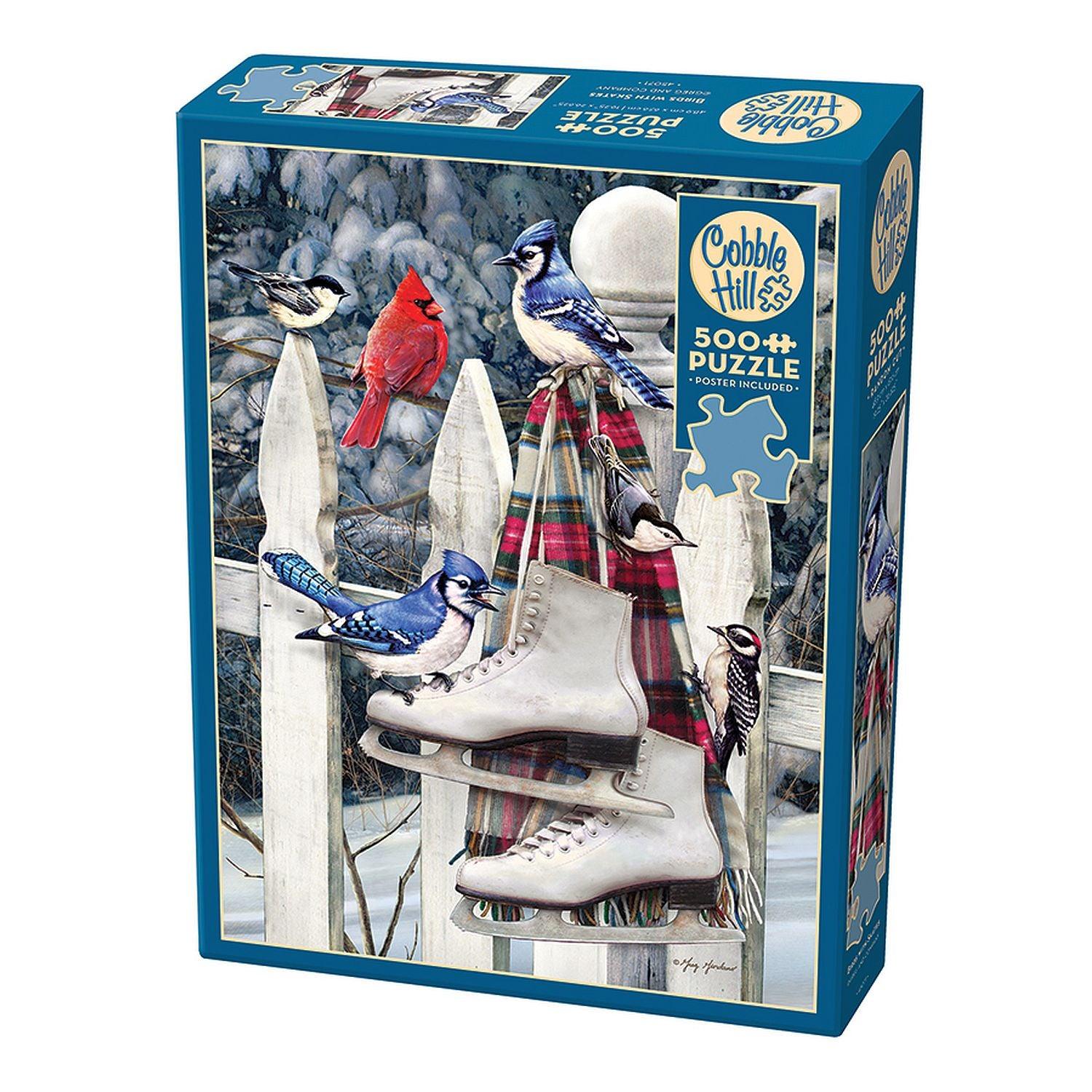 Cobble Hill - Birds With Skates (500-Piece Puzzle)