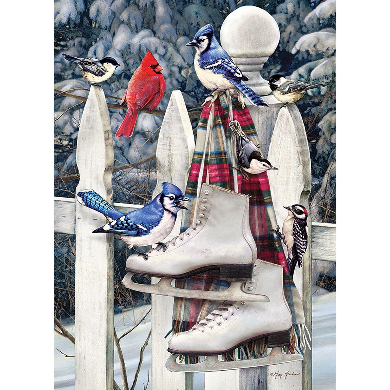Cobble Hill - Birds With Skates (500-Piece Puzzle)