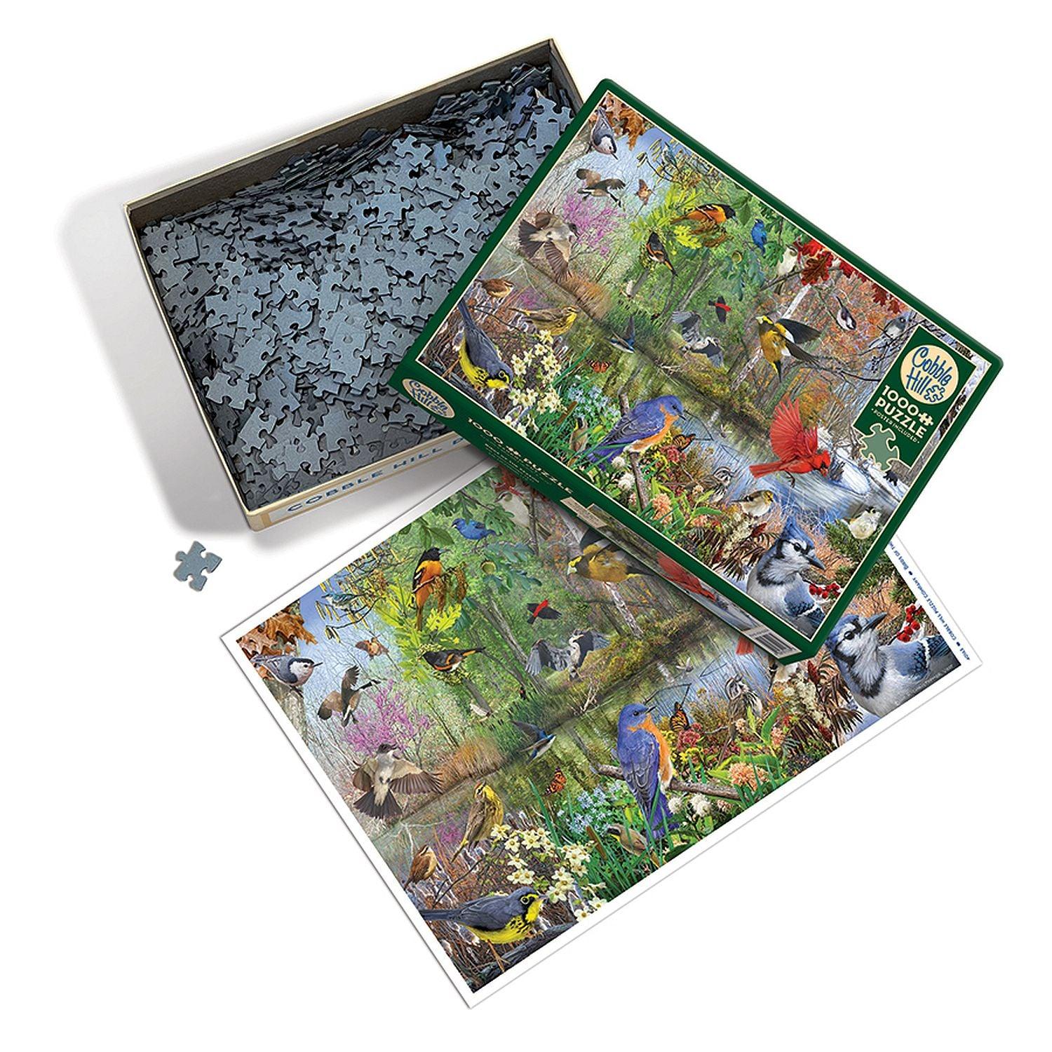 Cobble Hill - Oiseaux de la saison (Jigsaw Puzzle 1000 pièces)