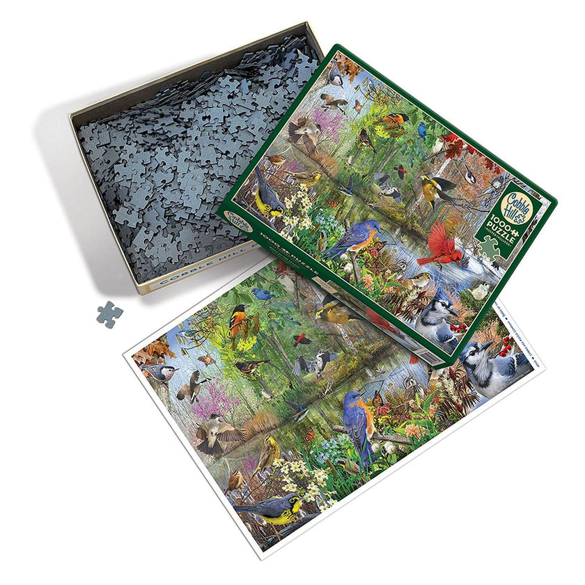 Cobble Hill - Oiseaux de la saison (Jigsaw Puzzle 1000 pièces)