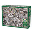 Cobble Hill - Animaux en Noir et Blanc (Jigsaw Puzzle 1000 pièces)