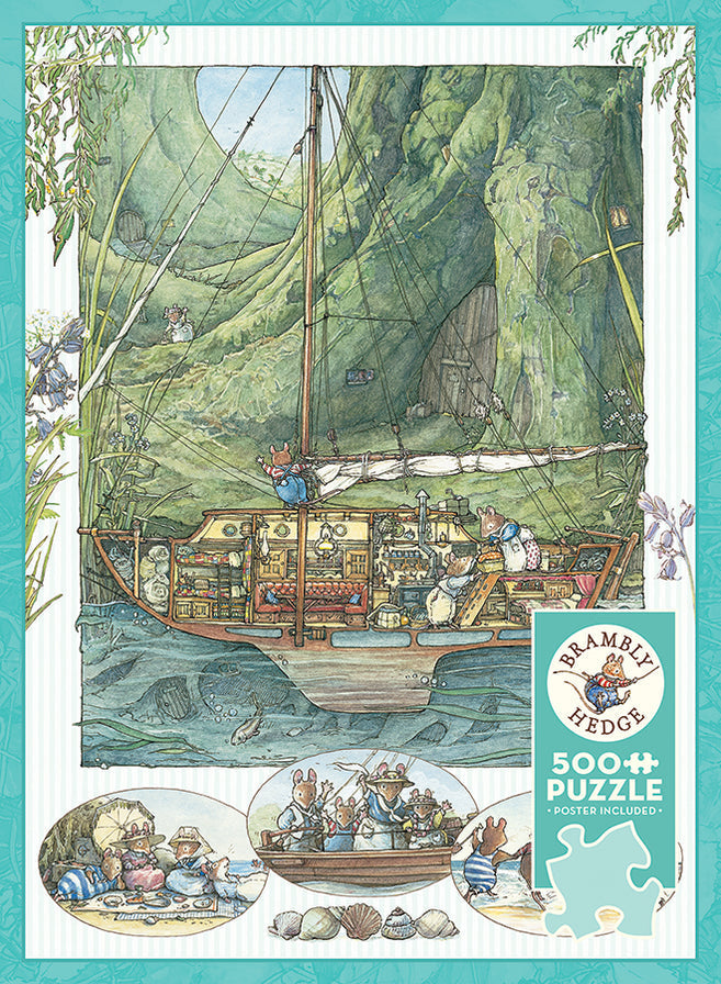 Cobble Hill - Brambly Hedge All Aboard! (500-Piece Puzzle)