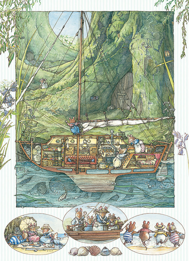 Cobble Hill - Brambly Hedge All Aboard! (500-Piece Puzzle)