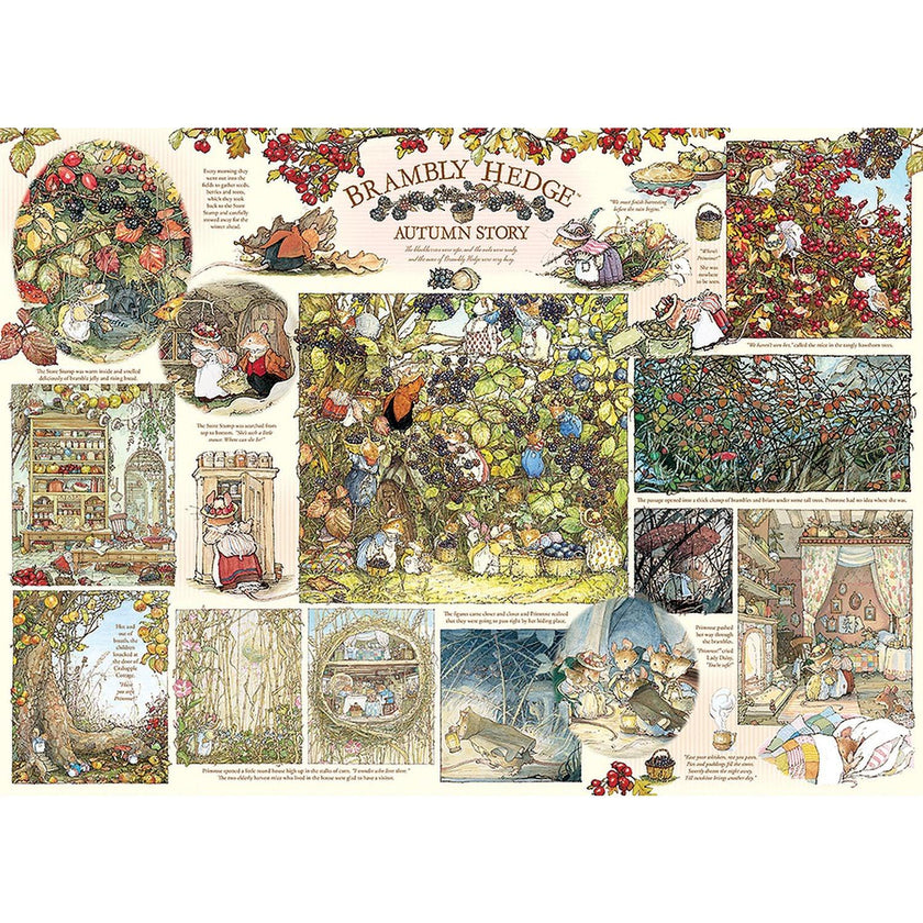 Cobble Hill - Brambly Hedge Autumn Story (1000-Piece Puzzle)