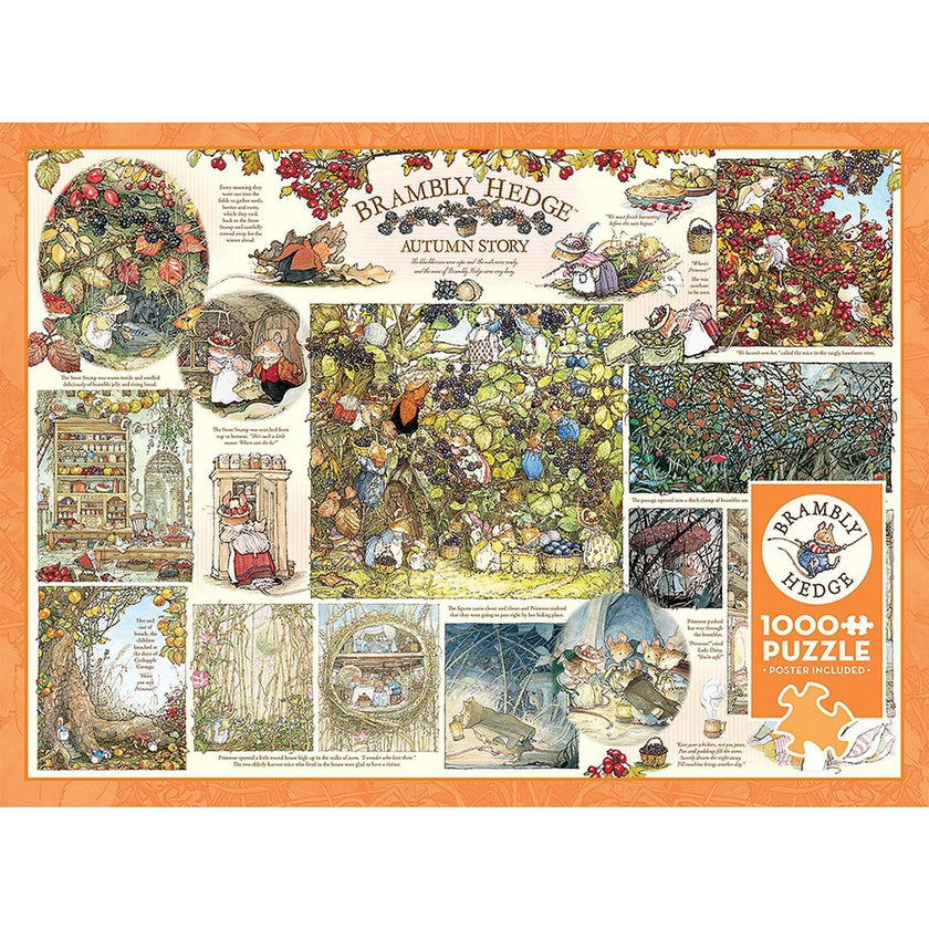 Cobble Hill - Brambly Hedge Autumn Story (1000-Piece Puzzle)