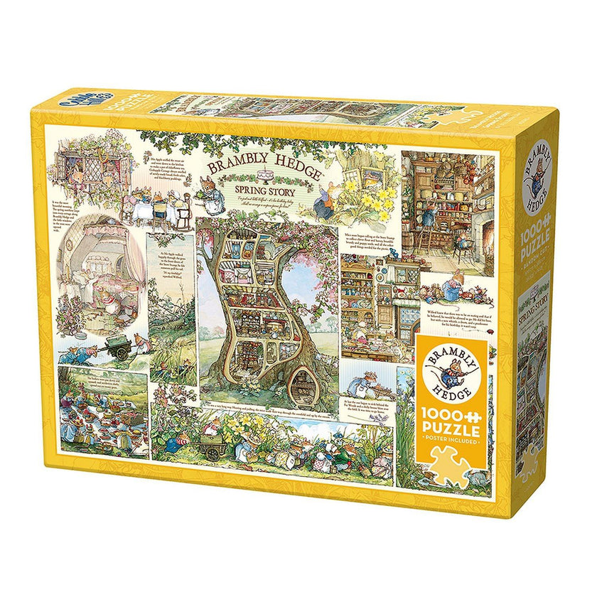 Cobble Hill - Brambly Hedge Spring Story (1000-Piece Puzzle)