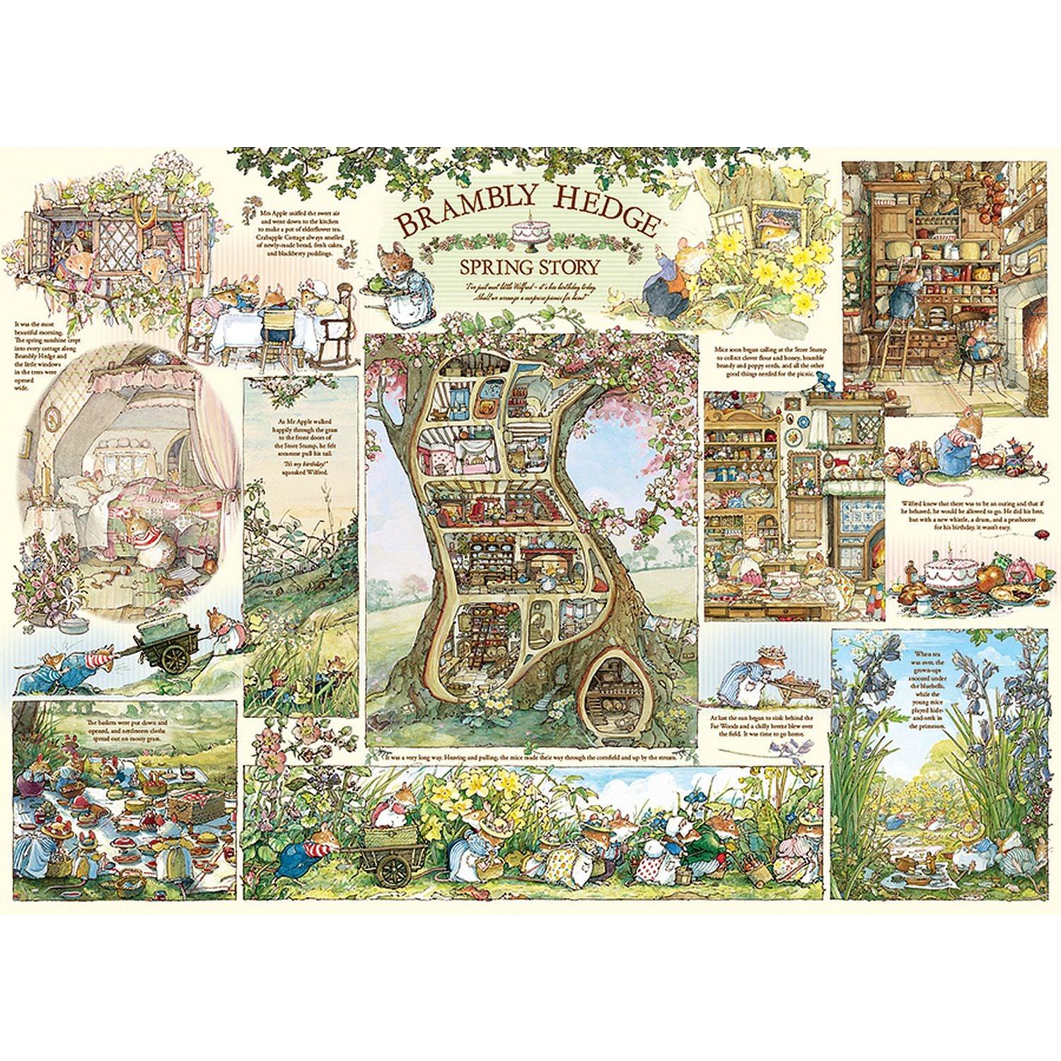 Cobble Hill - Brambly Hedge Spring Story (1000-Piece Puzzle)