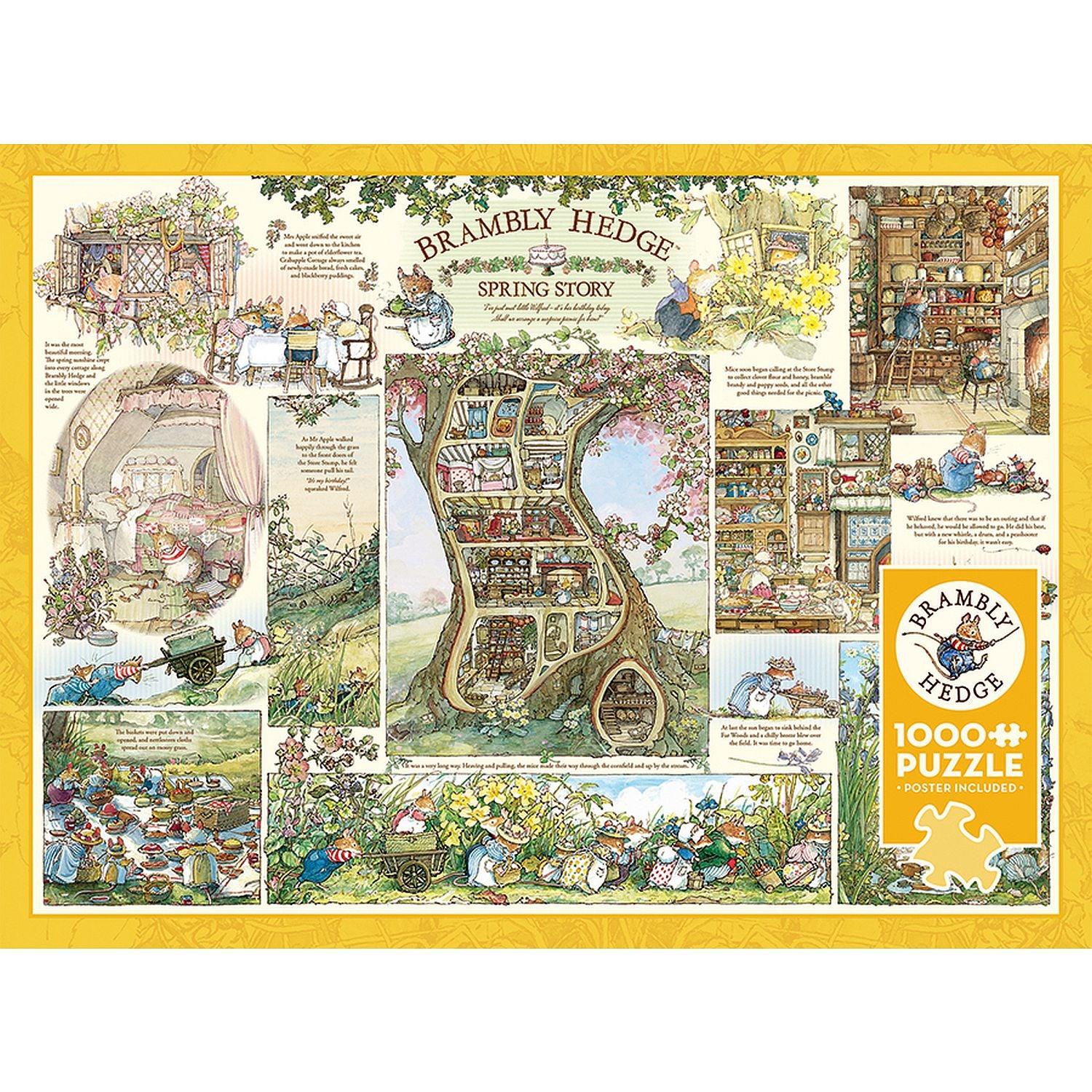 Cobble Hill - Brambly Hedge Spring Story (1000-Piece Puzzle)