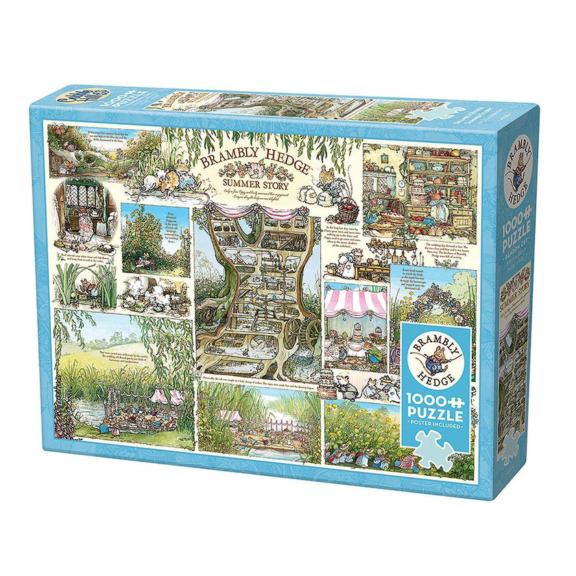 Cobble Hill - Brambly Hedge Summer Story (Jigsaw Puzzle 1000 pièces)
