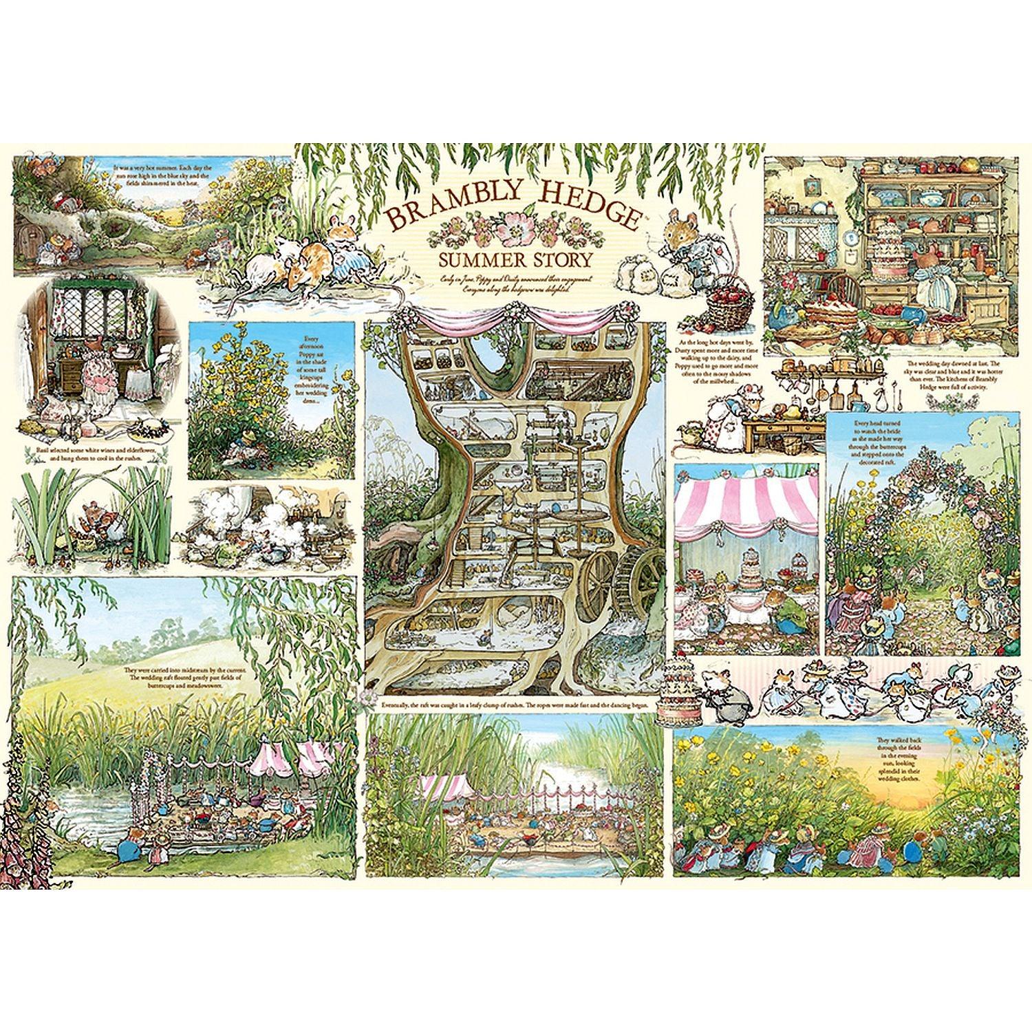 Cobble Hill - Brambly Hedge Summer Story (Jigsaw Puzzle 1000 pièces)