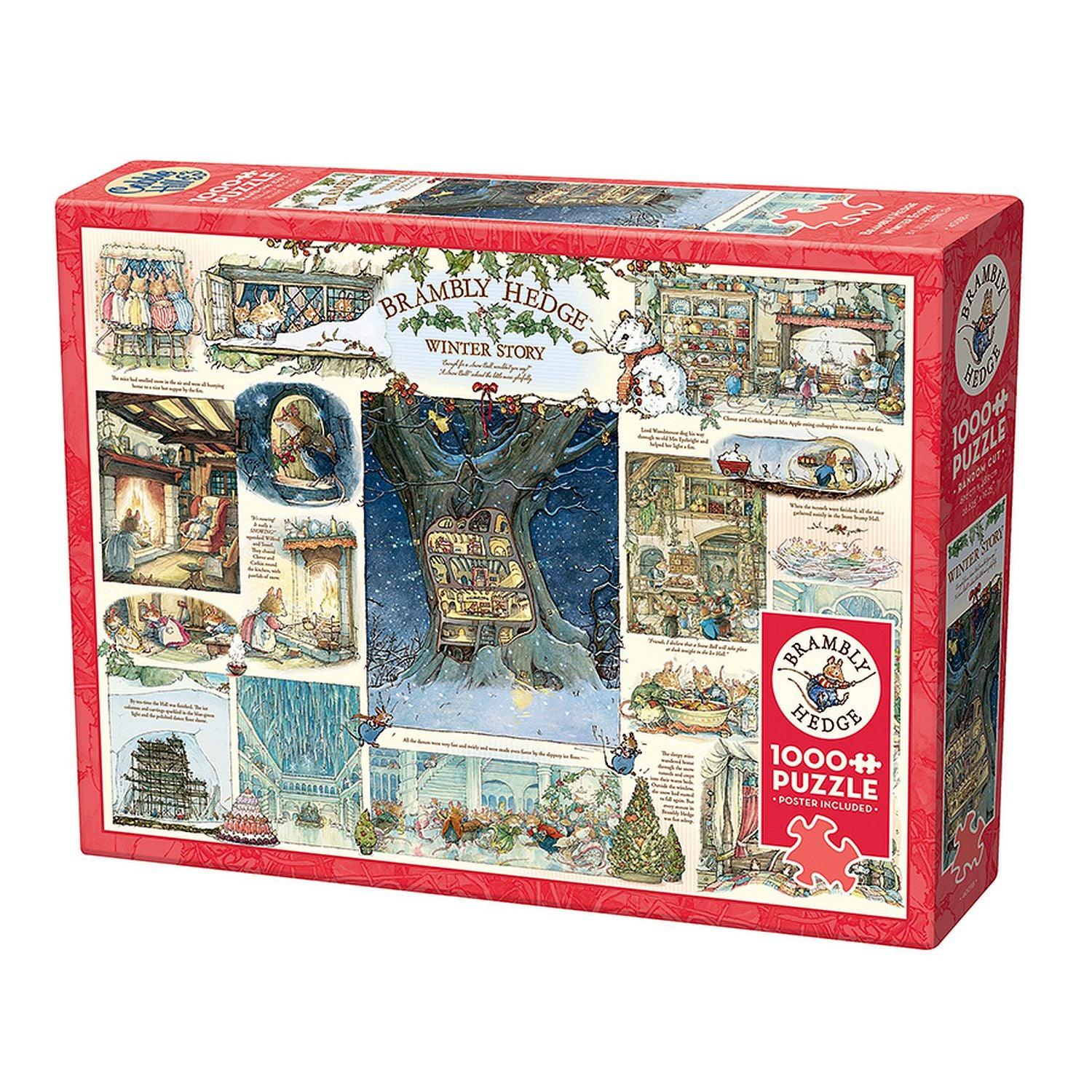 Cobble Hill - Brambly Hedge Winter Story (1000-Piece Puzzle)