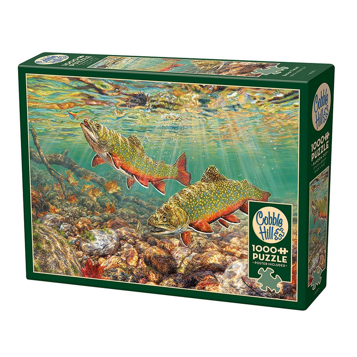 Cobble Hill - Brook Trout (1000-Piece Puzzle)