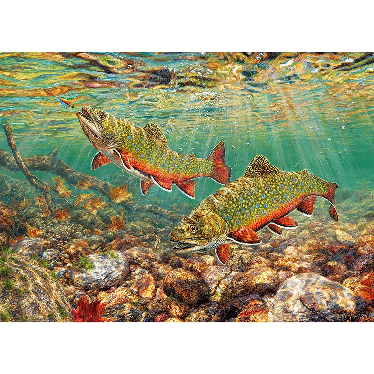 Cobble Hill - Brook Trout (1000-Piece Puzzle)