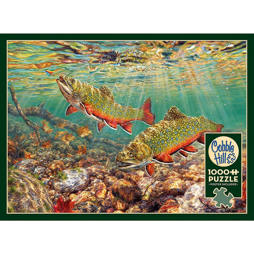 Cobble Hill - Brook Trout (1000-Piece Puzzle)