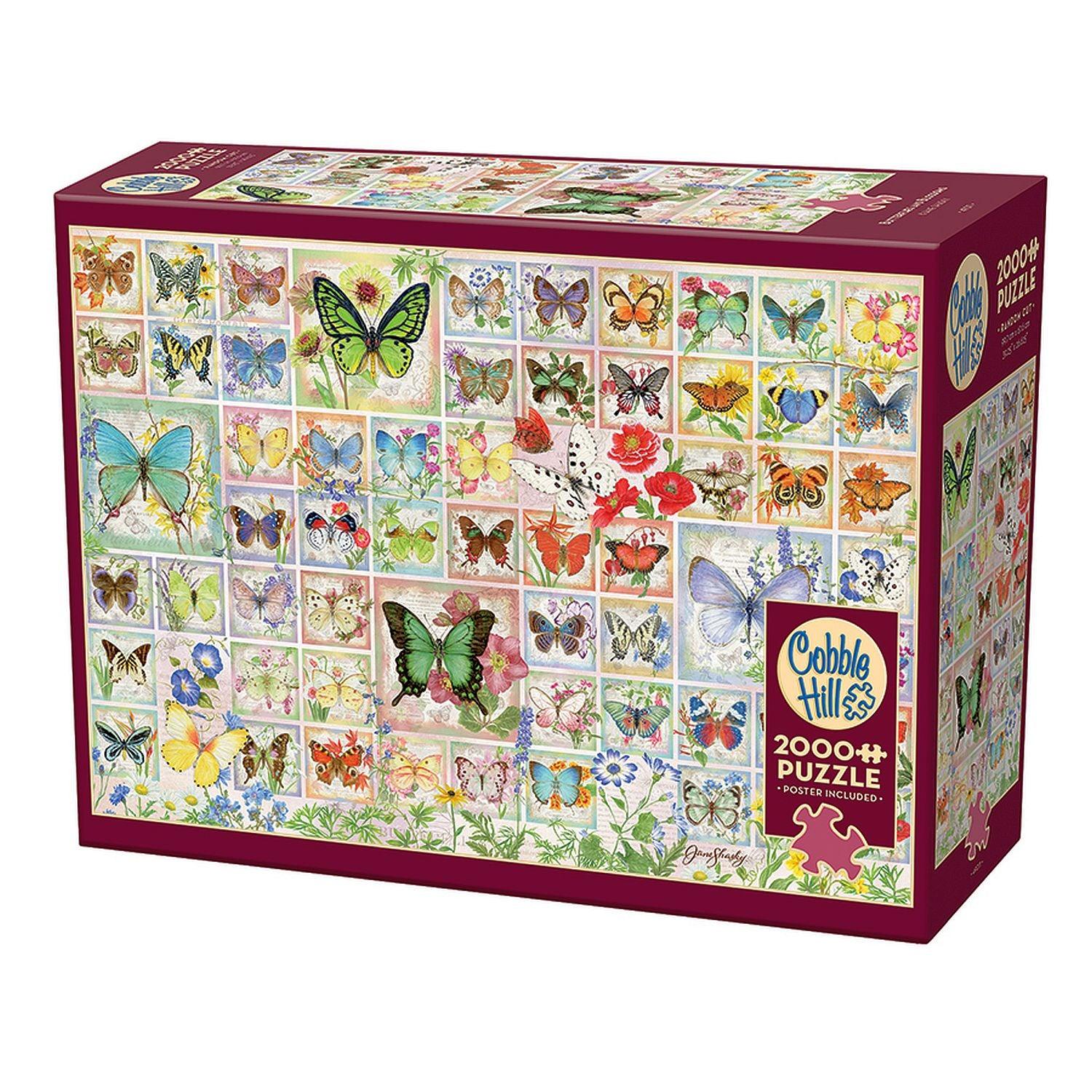 Cobble Hill - Butterflies And Blossoms (2000-Piece Puzzle)