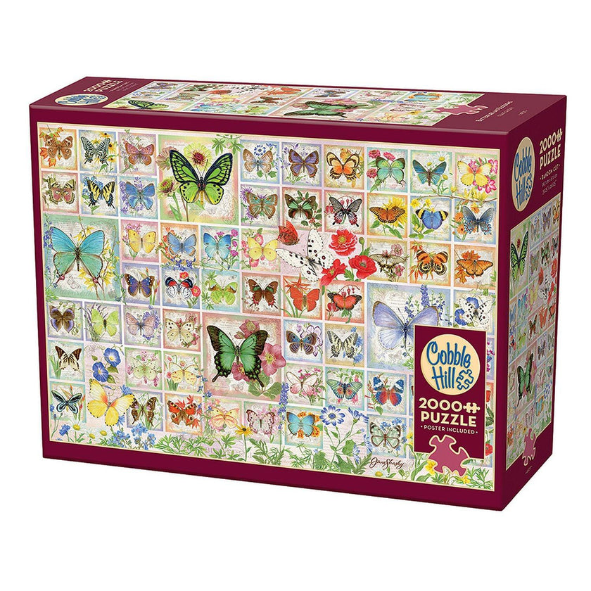 Cobble Hill - Butterflies And Blossoms (2000-Piece Puzzle)