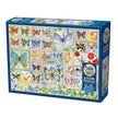 Cobble Hill - Butterfly Tiles (500-Piece Puzzle)
