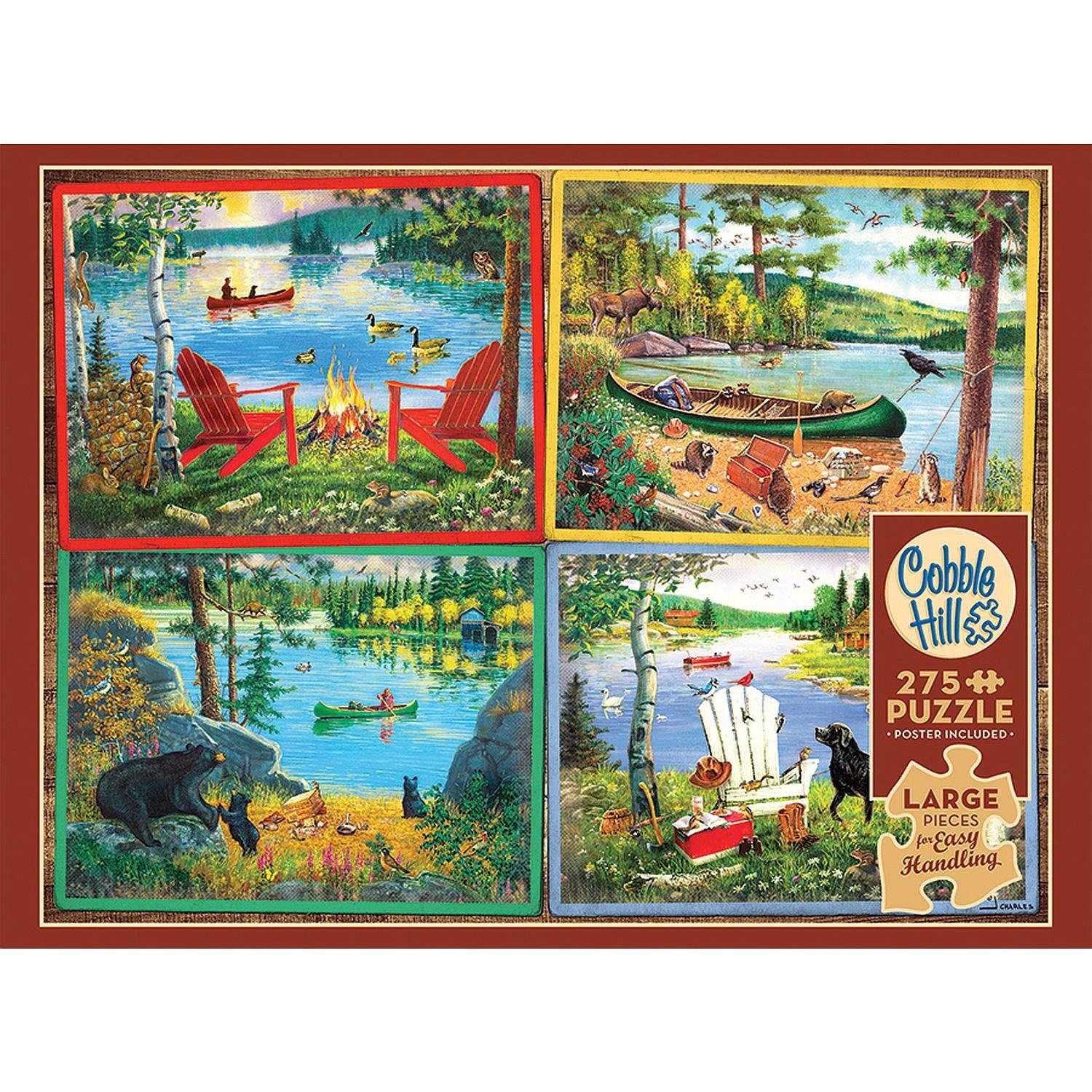 Cobble Hill - Cabin Country (275-Piece Puzzle)