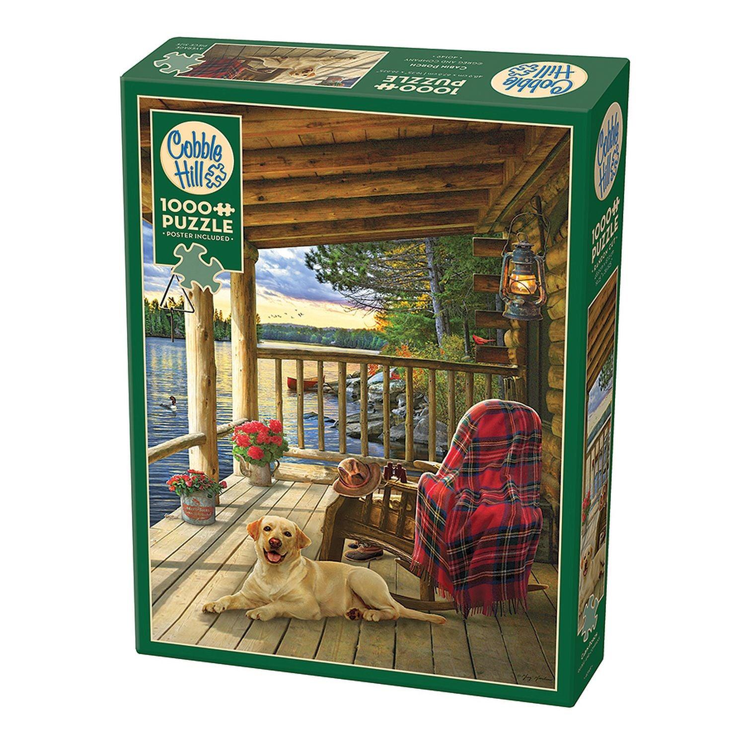 Cobble Hill - Cabin Porch (1000-Piece Puzzle)