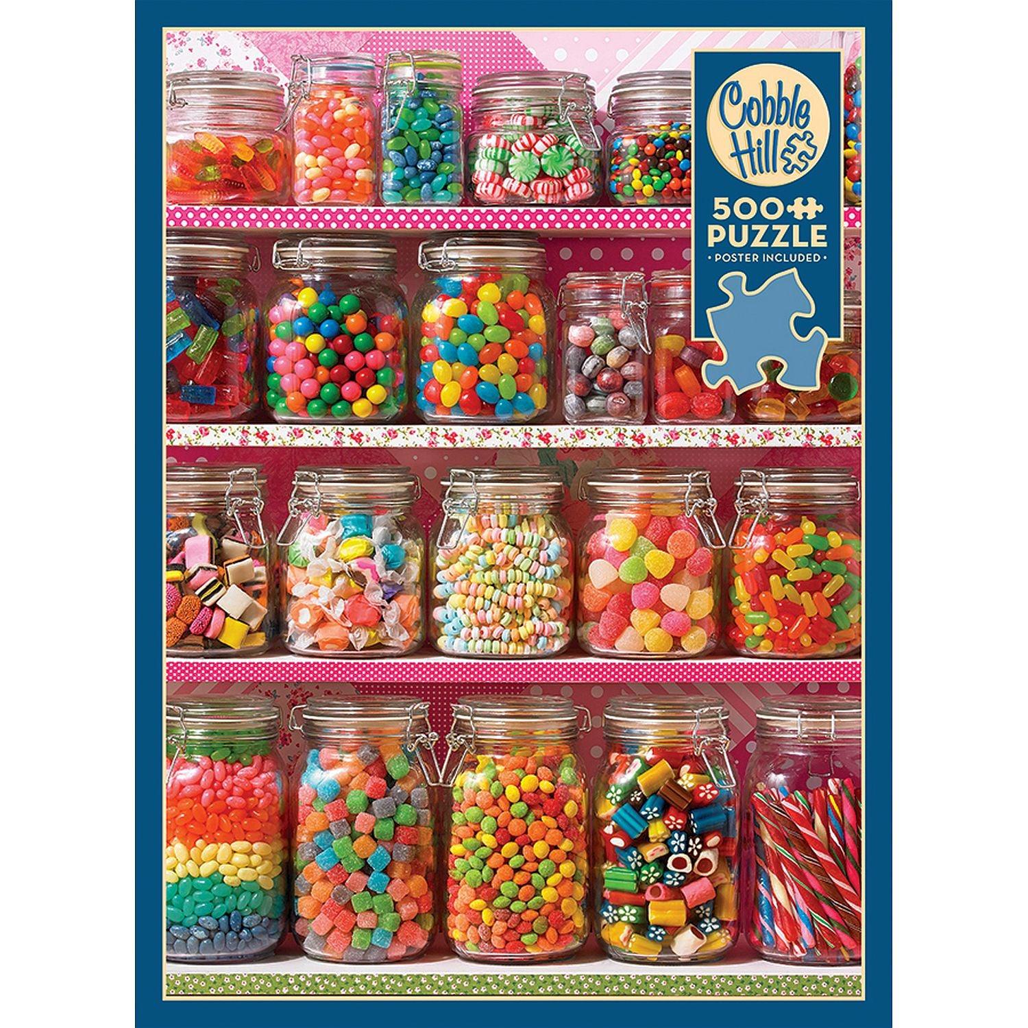 Cobble Hill - Candy Shelf (500-Piece Puzzle)