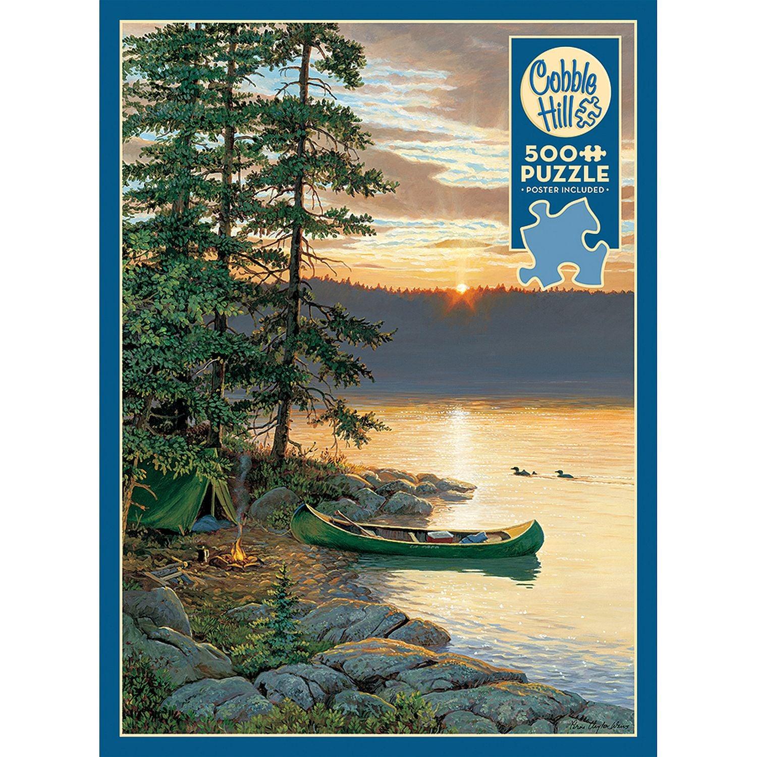 Cobble Hill - Canoe Lake (500-Piece Puzzle)