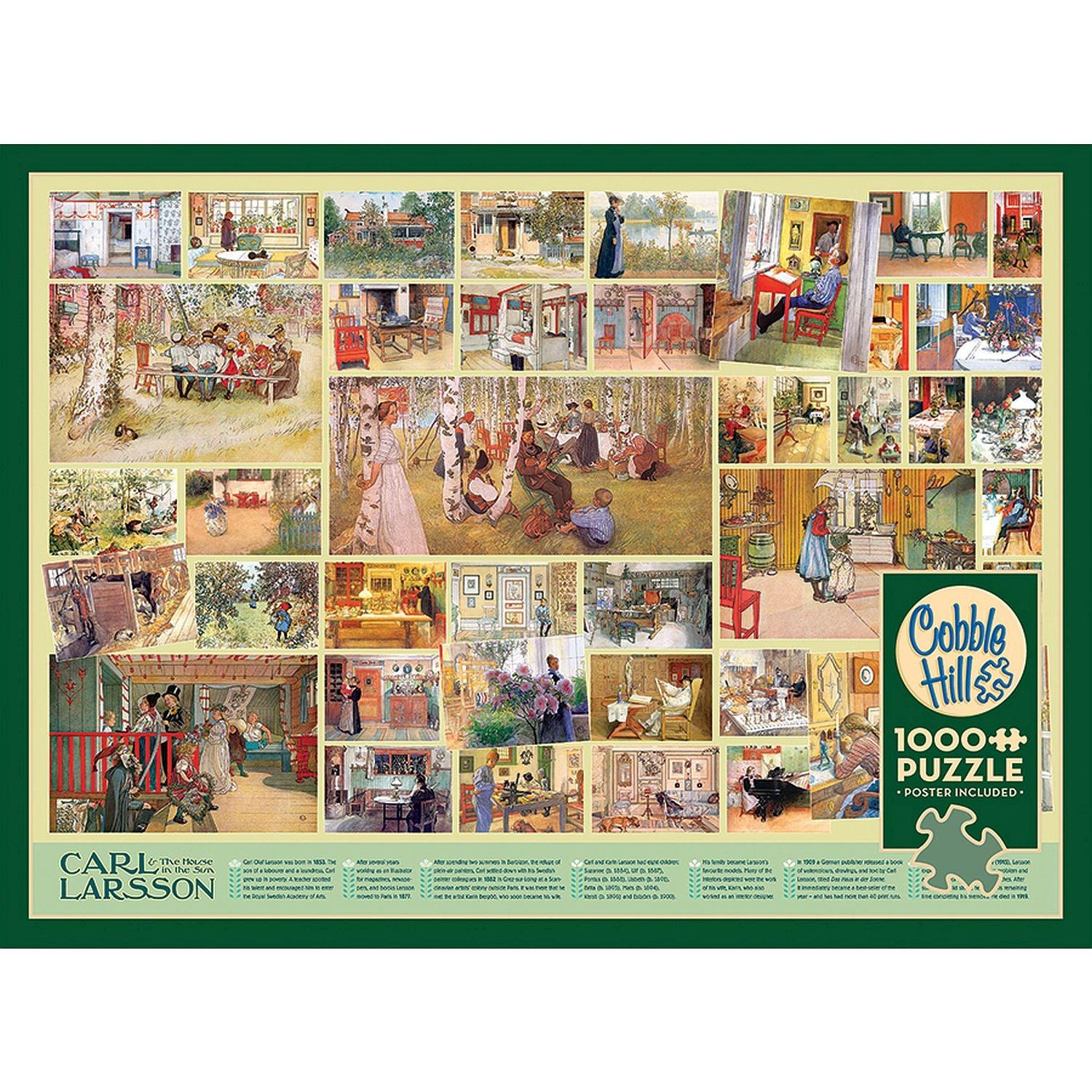 Cobble Hill - Carl Larsson (1000-Piece Puzzle)