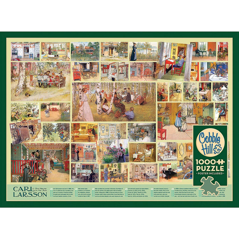Cobble Hill - Carl Larsson (1000-Piece Puzzle)