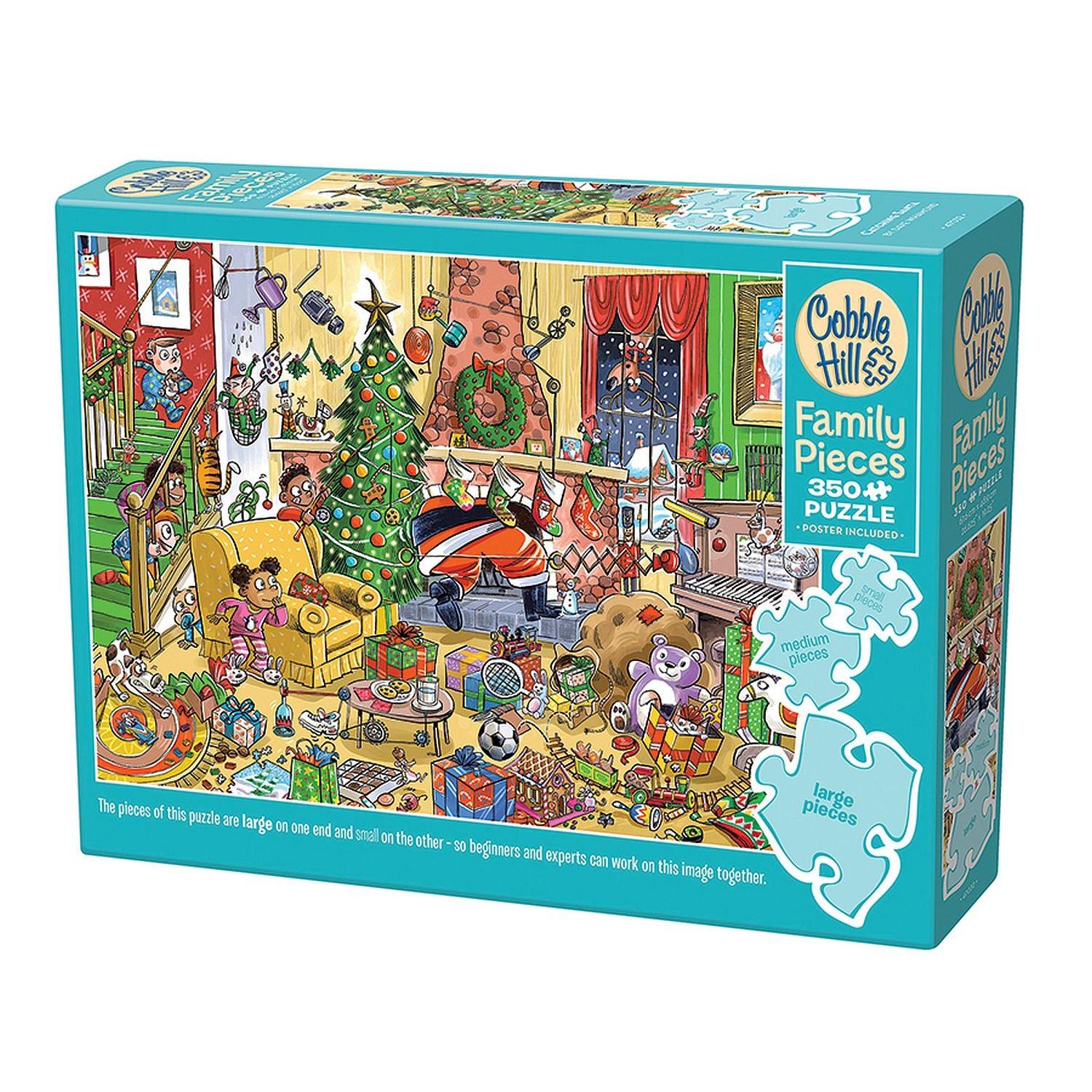 Cobble Hill - Catching Santa (350-Piece Puzzle)